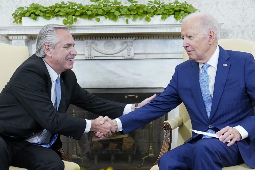 Joe Biden, Alberto Fernandez