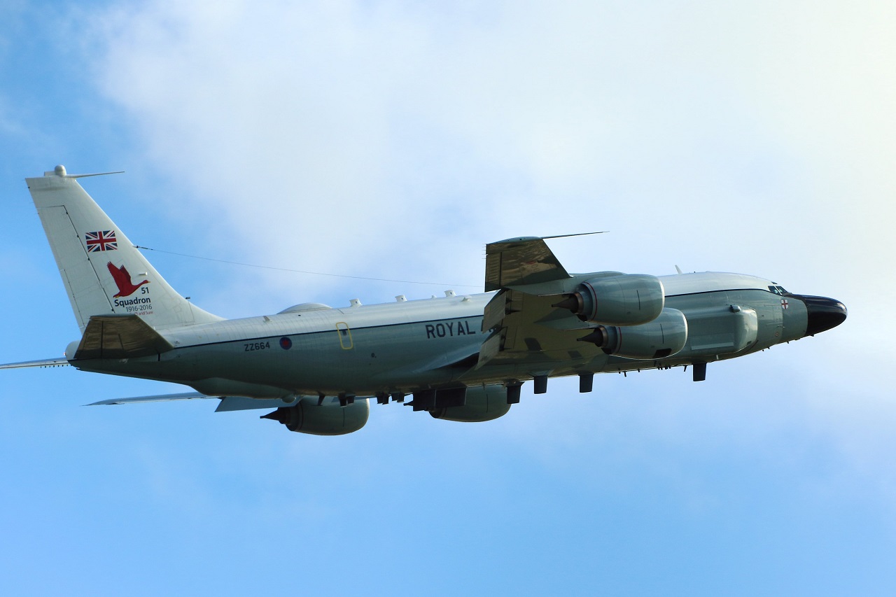 Utajený incident: Rusko takmer zostrelilo britské špionážne lietadlo neďaleko Ukrajiny