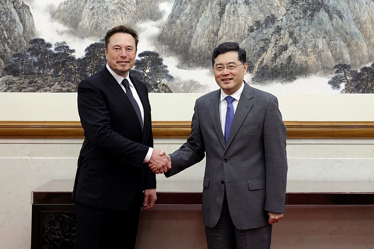 Musk pricestoval do Pekingu