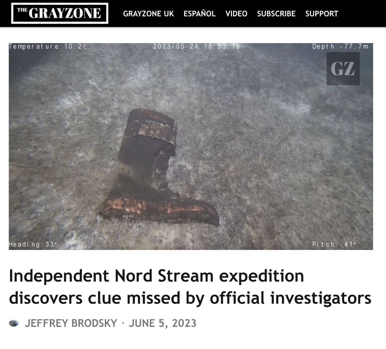 Nový dôkaz spájaný s výbuchmi Nord Streamu