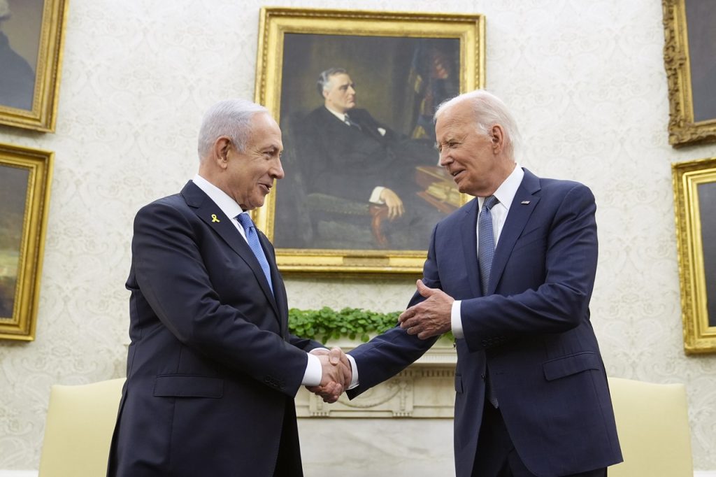 Joe Biden Benjamin Netanjahu