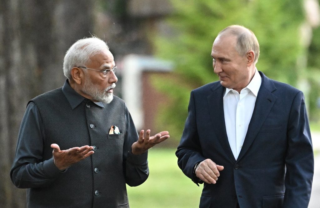 Vladimir Putin Naréndra Módí