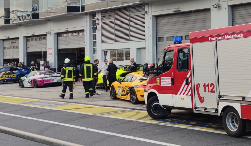 Výbuch na pretekárskom okruhu Nürburgring