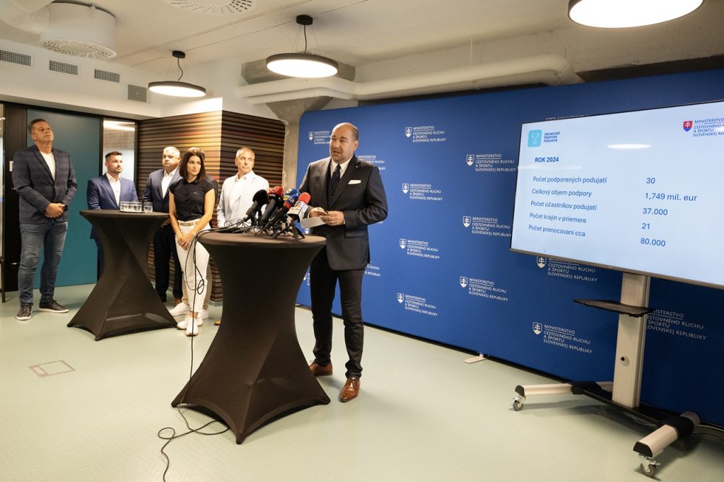 TK ministra cestovného ruchu a športu Dušana Keketiho