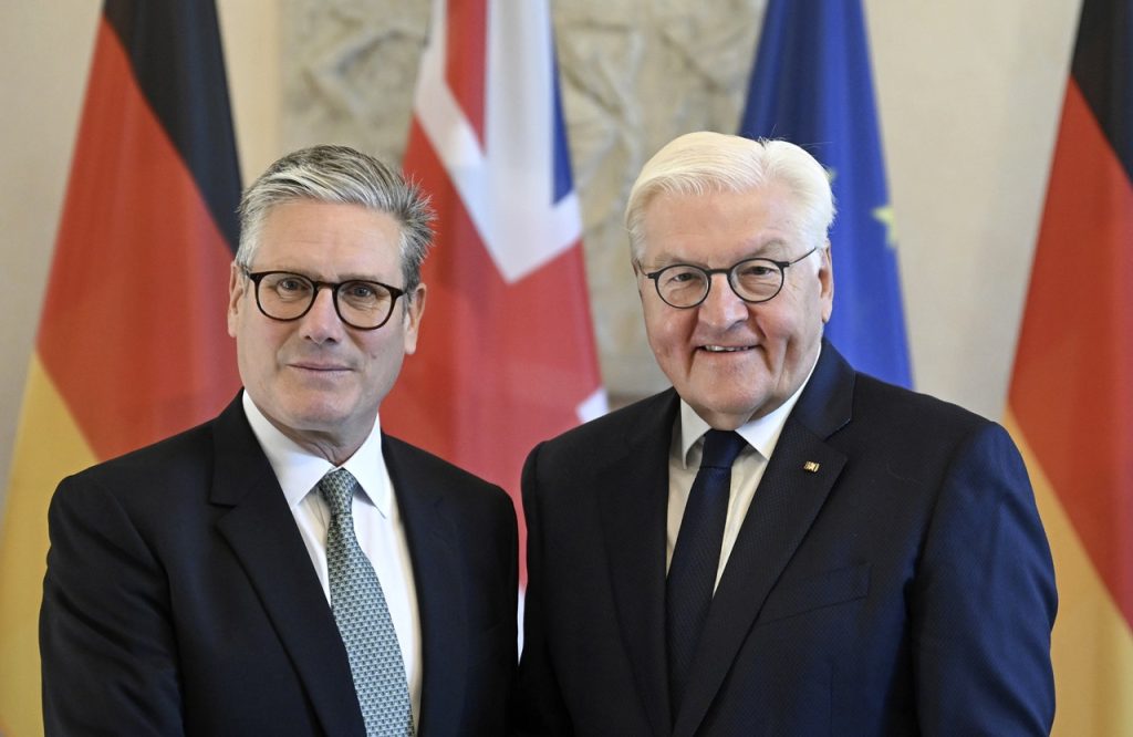 Britský premiér Keir Starmer na návšteve Nemecka