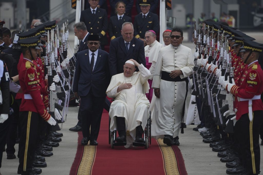 Indonesia Asia Pope pápež František v Indonézii