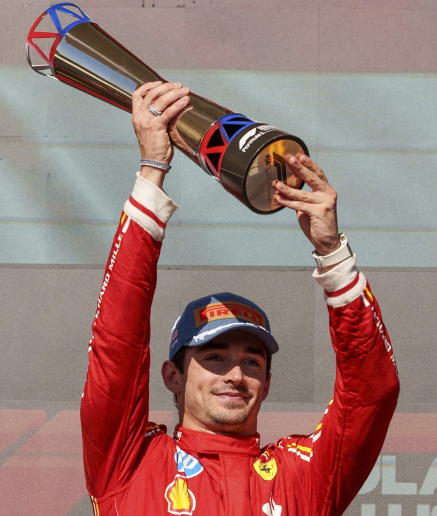 Na VC USA double Ferrari, zvíťazil Leclerc