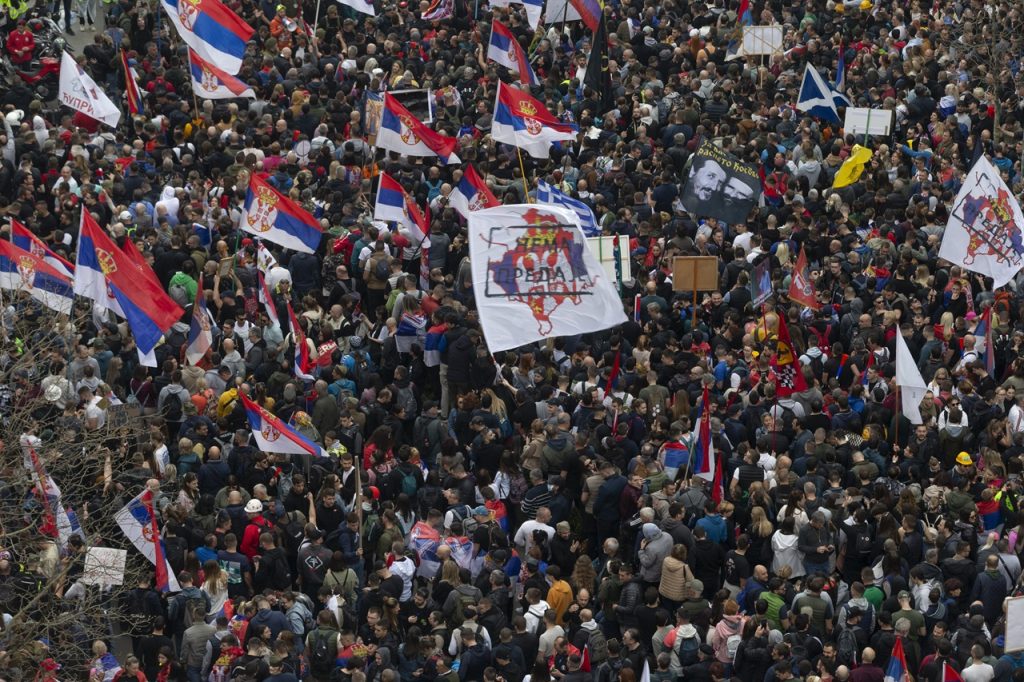 Srbskí študenti ohlásili veľké zhromaždenie v Belehrade v rámci protestov proti politike vlády