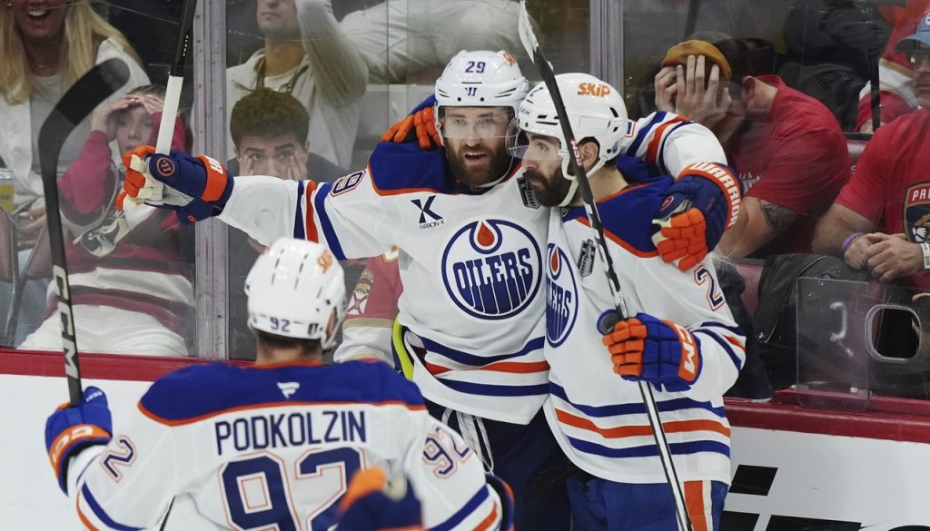 Draisaitl Panthers Oilers Hockey
