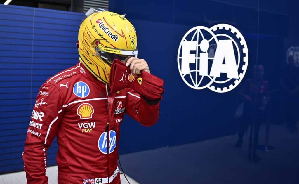 Hamilton Ferrari
